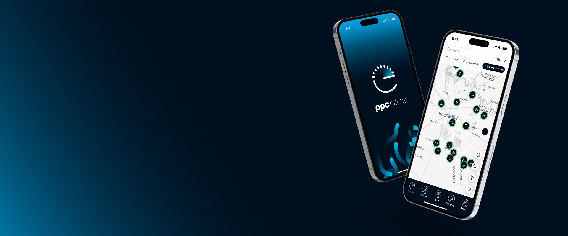 Aplicația mobilă PPC Blue