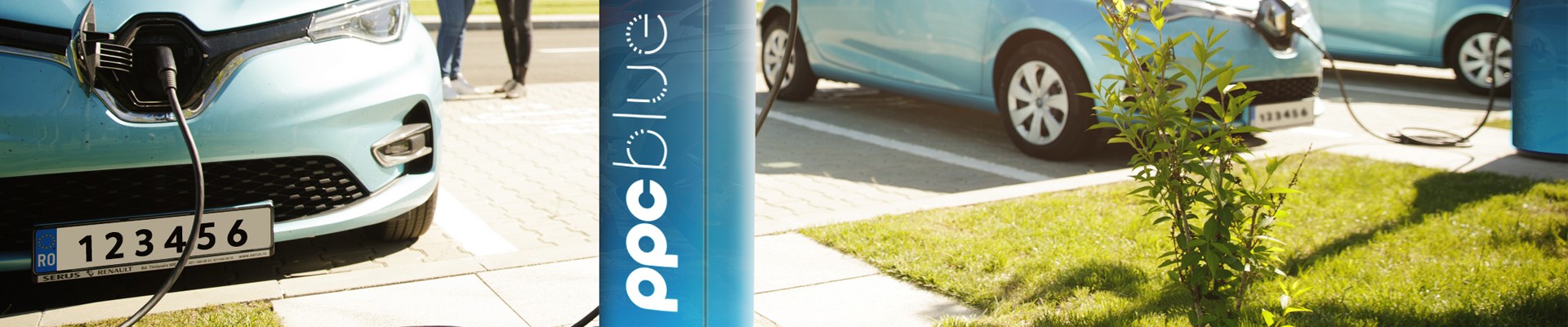 Stație de încărcare a mașinilor electrice PPC Blue